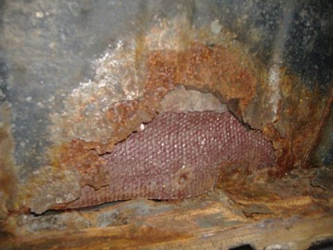 1987 Ford Bronco - cancer hole ds floor