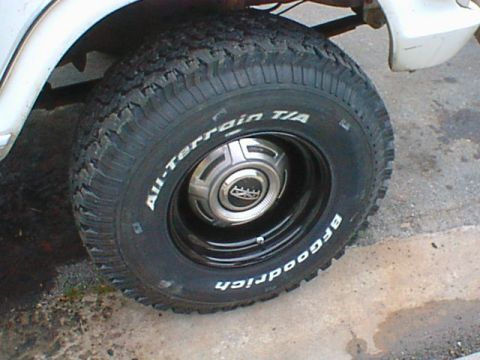 1977 Ford F-250 - Big Ed's New shoes! i have finally acquired 5 of these original ford camper special 9.75 X 16.5 rims and a set of deluxe stainless wheel ca…