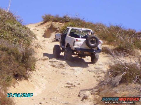 1990 Ford Bronco - Cleghorn, Scott taking the lead