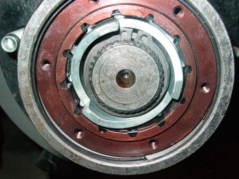 1979 Ford Bronco - Close-up view of a vehicle hub assembly part, showing internal gears and locking components.