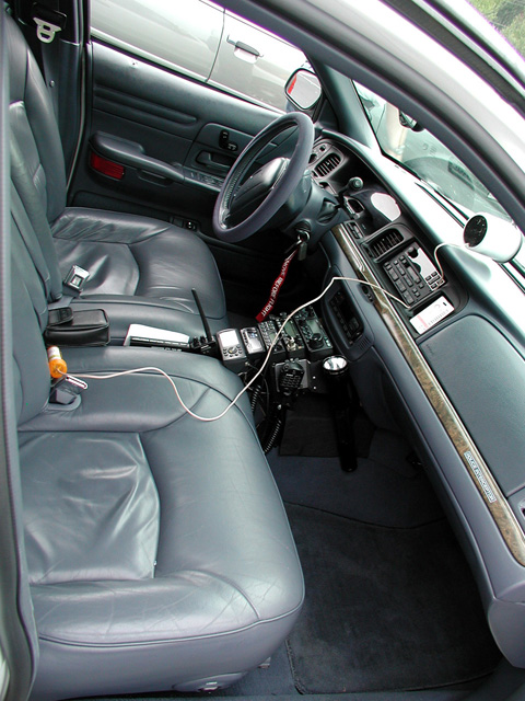 1998 Ford Crown Victoria - Interior Shot...Thanks Owen. The white thing on the dash is a break light tester:)
