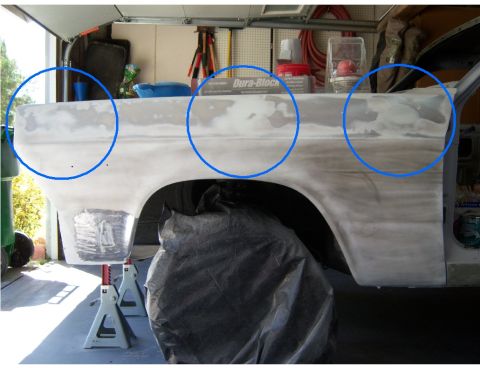 1967 Ford Ranchero - this fender is killing me