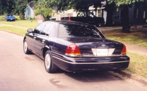 1999 Ford Crown Victoria - After tinting the windows...