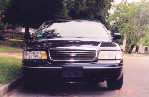 1999 Ford Crown Victoria - Stock Chrome Grille.