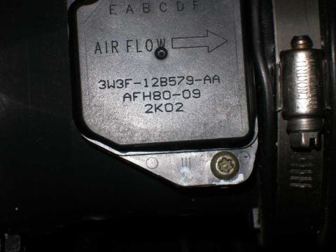 1998 Ford Crown Victoria - Marauder MAF part #.
