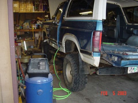 1985 Ford Bronco - This side is done for now