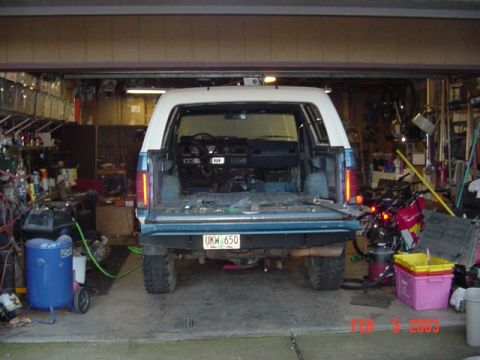 1985 Ford Bronco - Right side done.