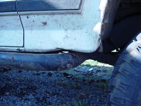 1985 Ford Bronco - I hate nerf bars(left rear)
