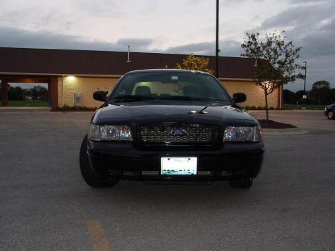 2003 Ford Crown Victoria - No more spot light. Regular door was added on per my request.