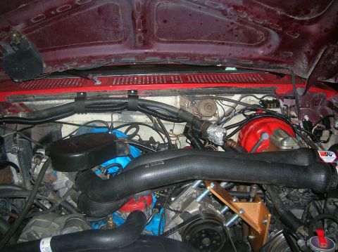 1985 Ford Bronco - random shot of engine
