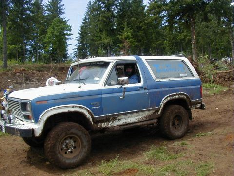 1985 Ford Bronco - This Ford Bronco appears to be from the early 1980s, not 1985, based on its body style.