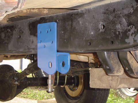 1978 Ford Bronco - Measuring up for the brackets