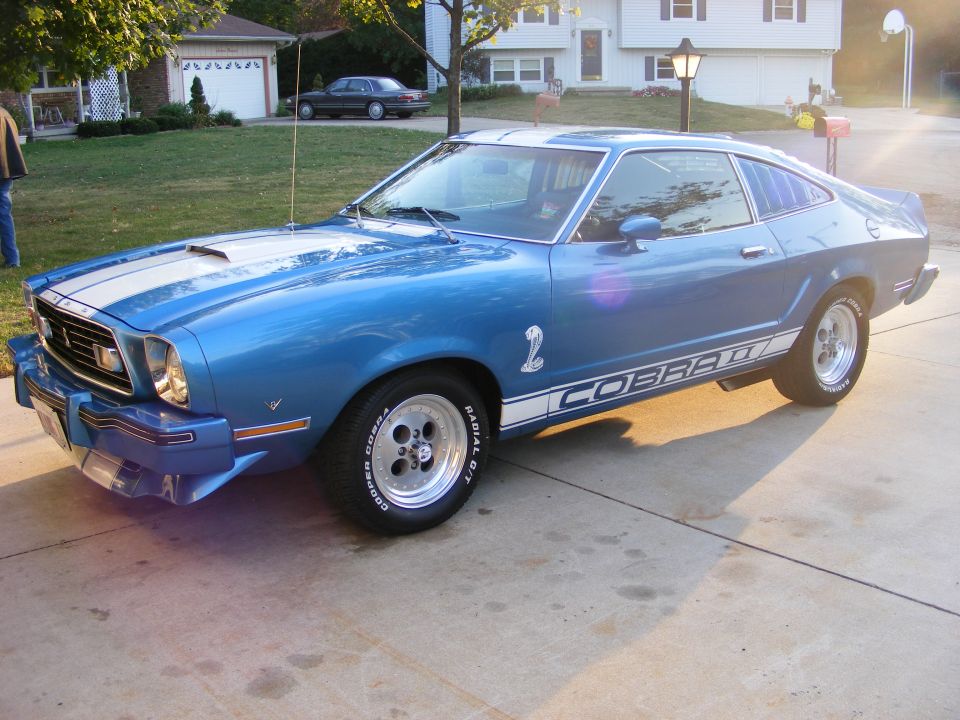 1976 Ford Mustang II “pet snake”
