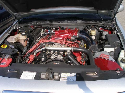 1998 Ford Crown Victoria - Note the Marauder powerplant.