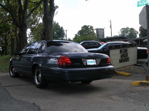 1998 Ford Crown Victoria - At Tugboats on the river in Madison.
