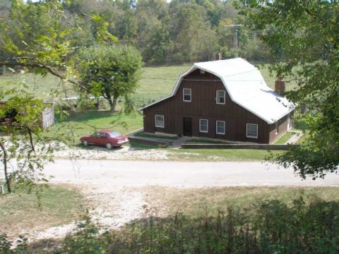 1998 Ford Crown Victoria - A house that used to be a barn.