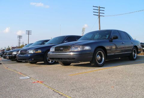 1998 Ford Crown Victoria - Reserved parking at Seymour's Octoberfest.