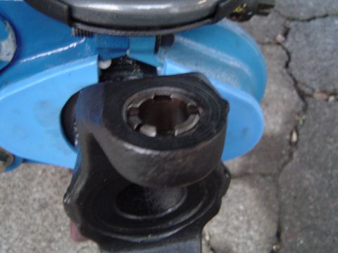 1978 Ford Bronco - Ran down flush, ready for the knuckle to be installed