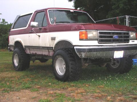 1989 Ford Bronco - after lift