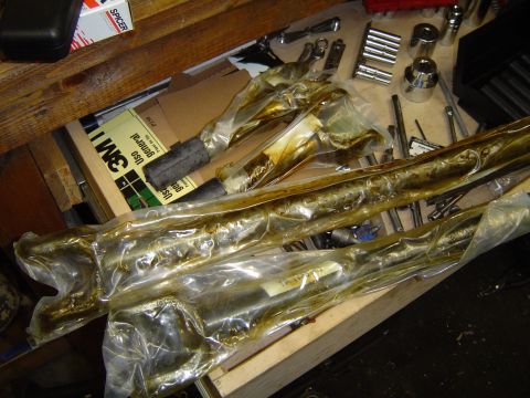 1978 Ford Bronco - Yukon axle shafts showed up today