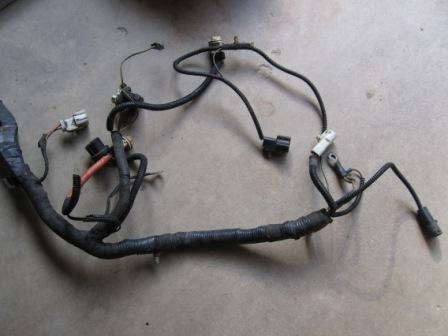 1993 Ford Bronco - Here is the end of the engine bay harness with the passenger side light sockets and connections for everything on the passenger inner fende…
