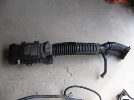 1993 Ford Bronco - Here's the airbox with MAF attached & the snorkels to the Throttlebody. I have the air intake from the bottom of the airbox to the top of t…