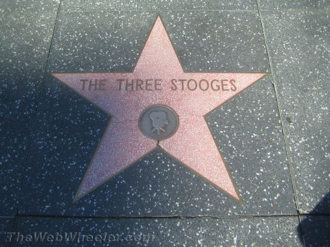 1968 Ford Mustang - A star on the Hollywood Walk of Fame honors the legendary comedy team, The Three Stooges.