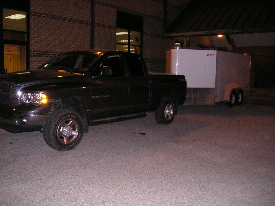 8000 pounds in that trailor