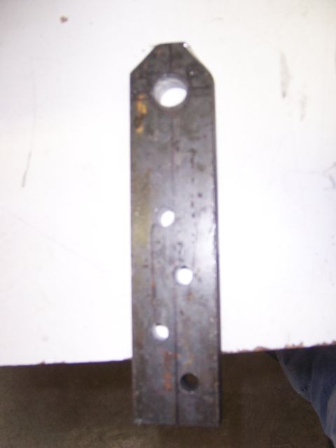 1991 Ford Bronco - Fabricated metal bracket with multiple mounting holes.