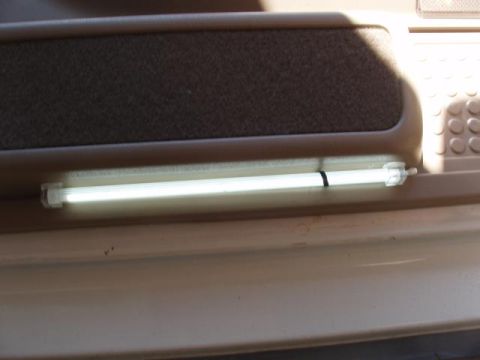 2001 Ford Excursion - This is first test light I did on a front door with the light mounted on the bottom of the door panel. You can't do this on the rear becaus…