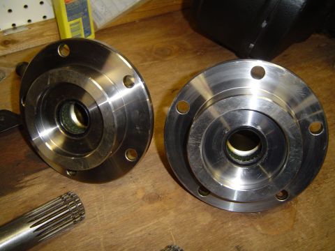 1978 Ford Bronco - Spindles ready to go on