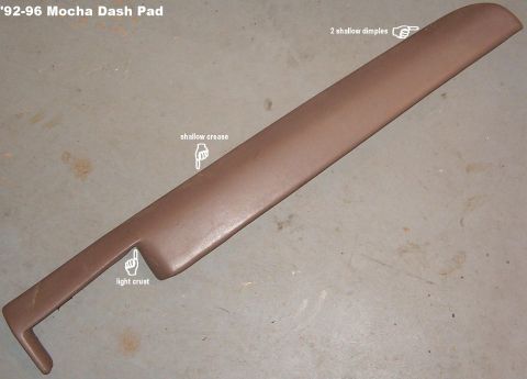 1983 Ford Bronco - SOLD Dash pad for '92-96 (mocha)