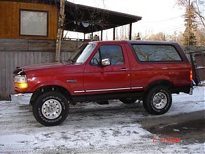 1996 Ford Bronco - Before.