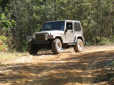 1993 Ford Bronco - Wide area where we let the 12 asshole Hummers by.