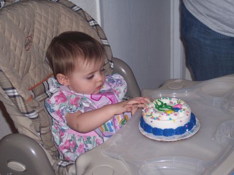 1972 Ford Ranchero - Baby's first birthday cake is ready for a taste test.