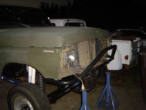 1978 Ford Bronco - Painted the fender