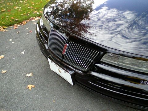 1996 Mercury Grand Marquis - Thanks to Ray, I finally got a chrome emblem to replace the gold-plated one. Looks much better.