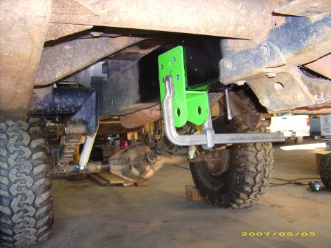 1978 Ford Bronco - Passenger bracket mocked up