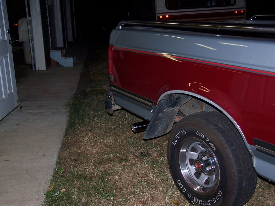 dads new stainless steel tips.