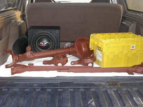 1996 Ford Bronco - Freshly sandblasted and primed