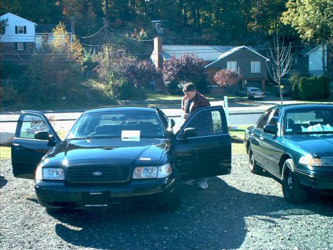 2000 Ford Crown Victoria - My 2000 P71 'Lot mods.'