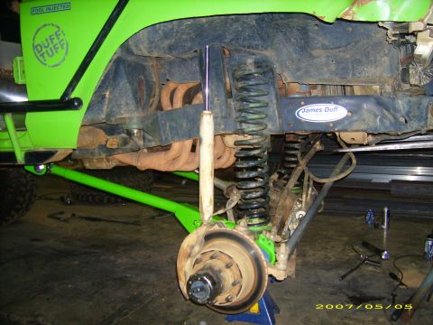 1978 Ford Bronco - pass. side bolted up