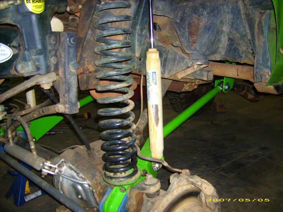 Driver side bolted up
