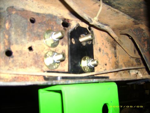1978 Ford Bronco - inner driver side bracket