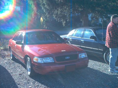 2000 Ford Crown Victoria - Red Vic.