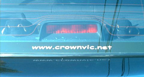 www.crownvic.net decals - 2000 Ford Crown Victoria