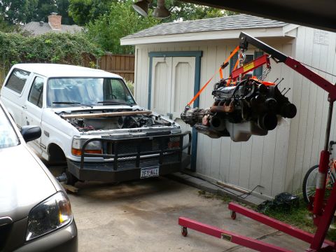 1995 Ford Bronco - gettin lined up