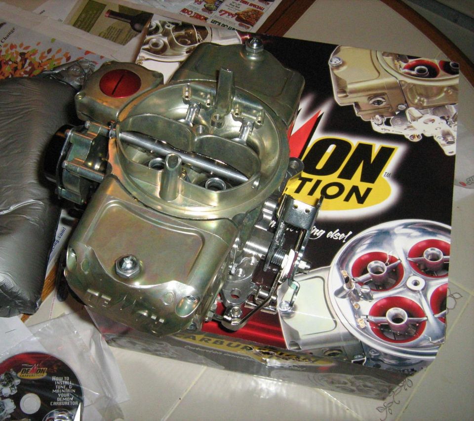 Demon 650 cfm carb