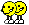 1989 Ford Bronco - Cartoon smiley faces with legs and feet against a dark background.