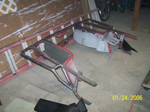 1988 Suzuki Samurai - with tube on, next skin's